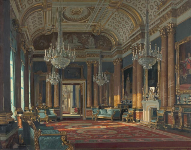 The Blue Drawing Room, Buckingham Palace