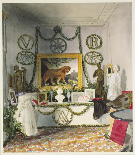 The Queen's Birthday Table at Osborne, 24 May 1859