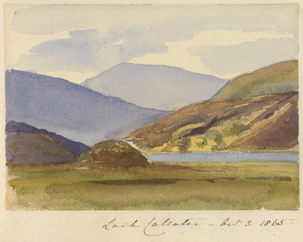 Master: SKETCHES FROM NATURE V. R. 1862 TO 1866
Item: Loch Callater