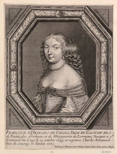 Françoise Madeleine d'Orléans, Duchess of Savoy