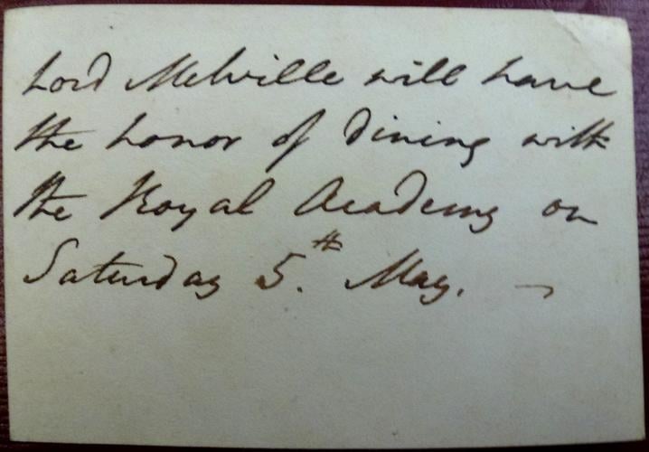[Box of Royal Academy invitations and responses]