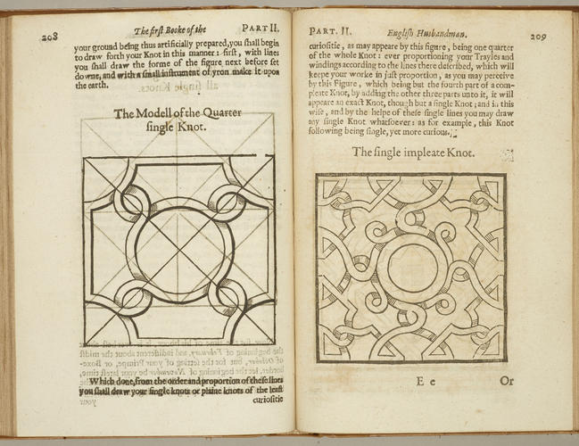 The English husbandman : . . . contayning the knowledge of husbandly duties . . . [and] the art of planting, grafting and gardening / Gervase Markham. With, The Pleasures of princes, or good mens recr