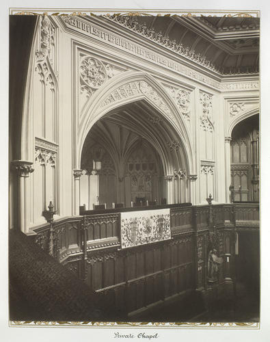 Private Chapel. [Windsor Castle Photographs]
