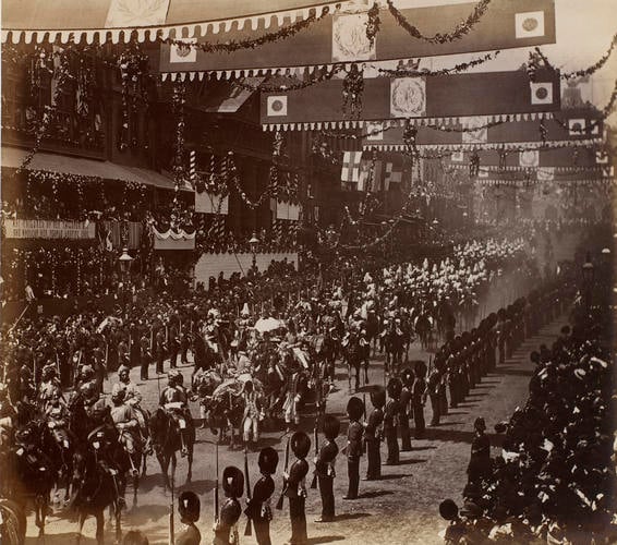 Queen Victoria's procession, 'Her Majesty's carriage', Regent Street