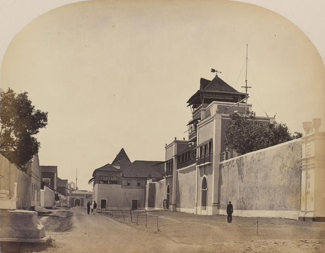 The Principle Street and Governor's Residence in Daman The Principle Street and Governor's Residence in Daman