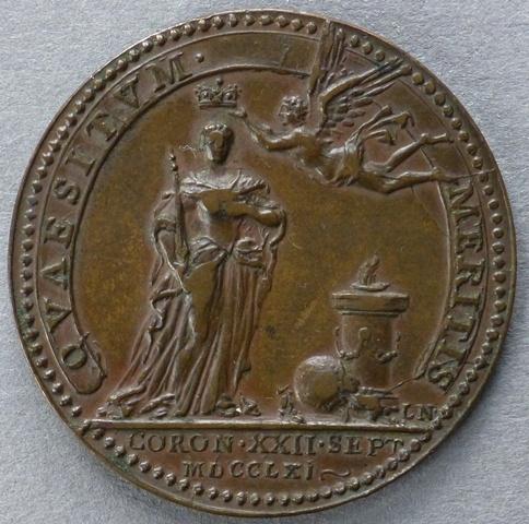 Medal commemorating the coronation of Queen Charlotte Medal commemorating the coronation of Queen Charlotte
