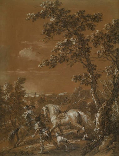 A hunting scene