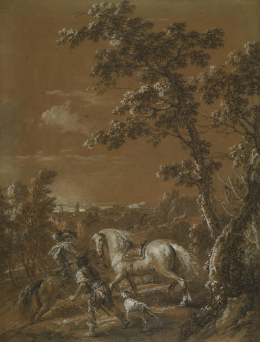 A hunting scene A hunting scene