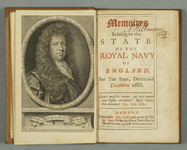 Memoires relating to the state of the Royal Navy of England, for ten years, determin'd December 1688 / by [Samuel Pepys]