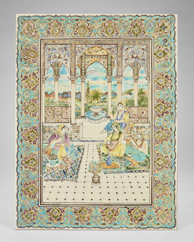 Tile painting Tile painting