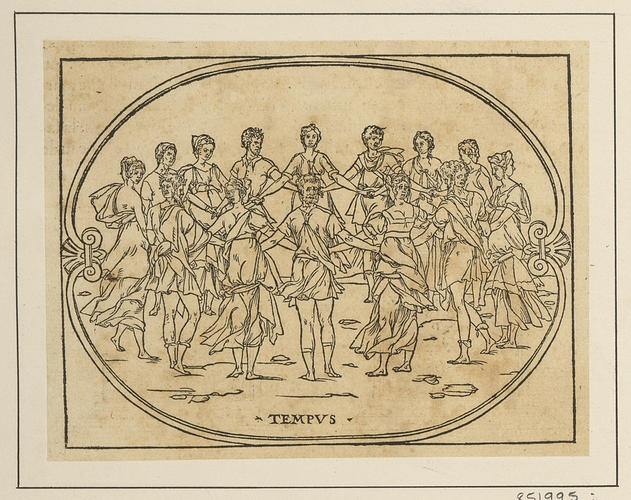Master: Discours du Songe de Poliphile [Hypnerotomachia Poliphili]
Item: Seven men and seven women dancing, each having two faces