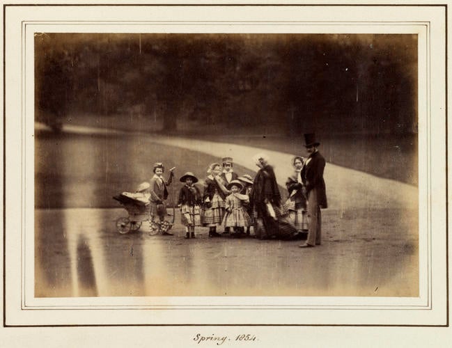 Queen Victoria, Prince Albert and the royal children