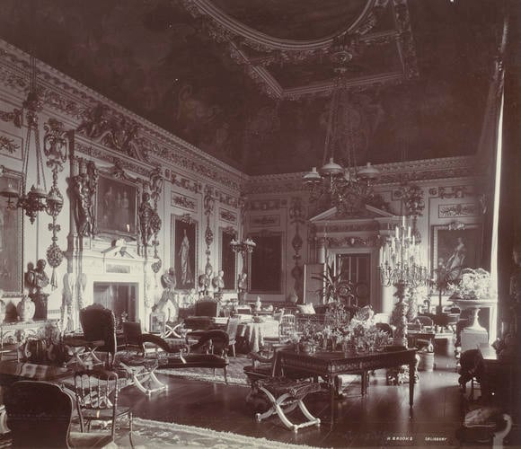 H Brooks : Salisbury (active 1890s) - The Double Cube Room, Wilton House