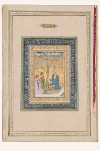 Master: Album of Mughal Portraits
Item: Portrait of Shah Saida-yi Herati