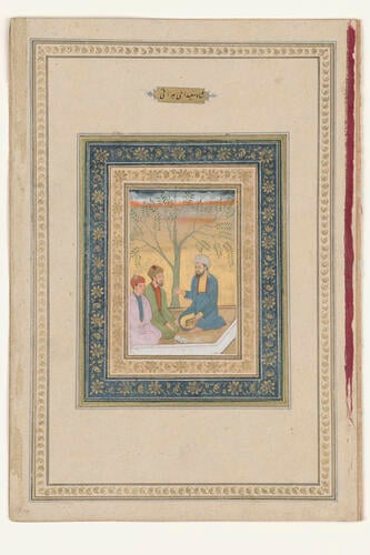 Master: Album of Mughal Portraits
Item: Portrait of Shah Saida-yi Herati Master: Album of Mughal Portraits
Item: Portrait of Shah Saida-yi Herati