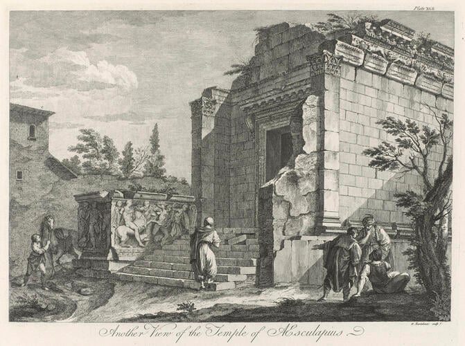 Ruins of the Palace of the Emperor Diocletian at Spalatro in Dalmatia / by R. Adam Ruins of the Palace of the Emperor Diocletian at Spalatro in Dalmatia / by R. Adam