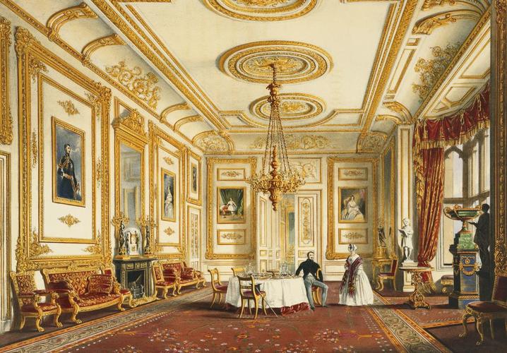 Master: Views of the Interior and Exterior of Windsor Castle
Item: The White Drawing Room