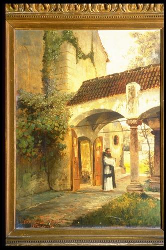 View of a Cistercian Monastery