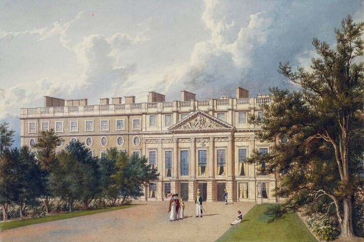 Hampton Court Palace: The east (garden) front