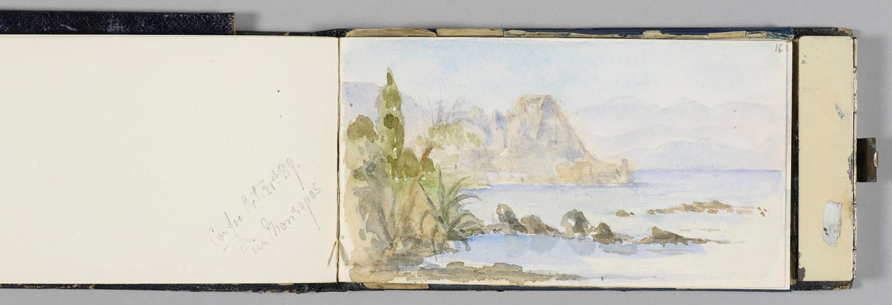 Master: Queen Alexandra's Sketchbook 1884-89
Item: Corfu