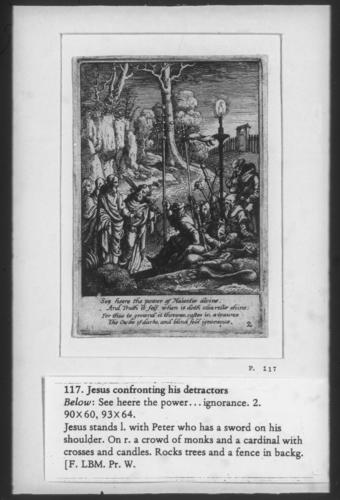 Jesus confronting his detractors Jesus confronting his detractors