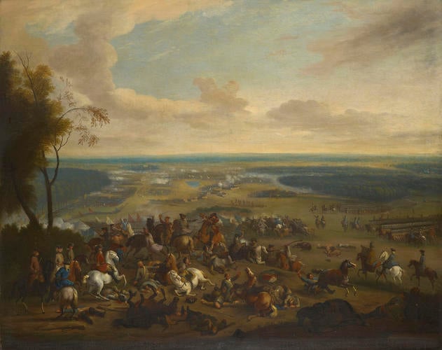 The Battle of Malplaquet, 1709