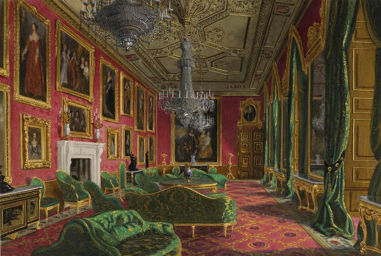Windsor Castle: the Van Dyck Room