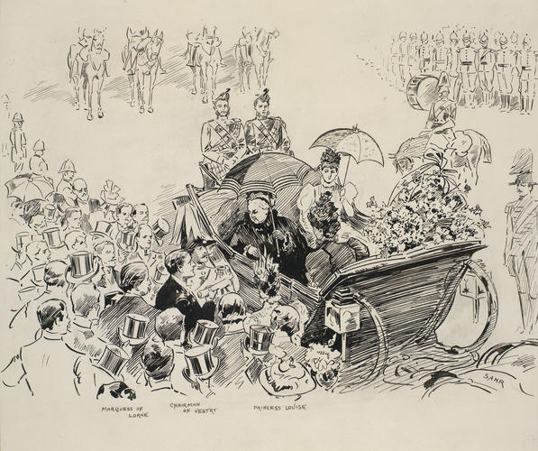 The Diamond Jubilee: the Queen's visit to Kensington, 28 June 1897 The Diamond Jubilee: the Queen's visit to Kensington, 28 June 1897