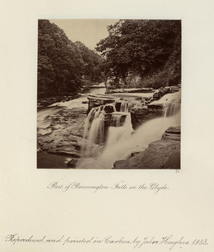 Part of Bonnington Falls on the Clyde