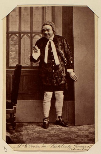 George Cooke (1807-63) in 'Ticklish Times'