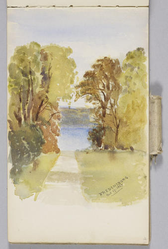 Master: Queen Alexandra's Sketch Book, 1884 - 1886
Item: Fredensborg