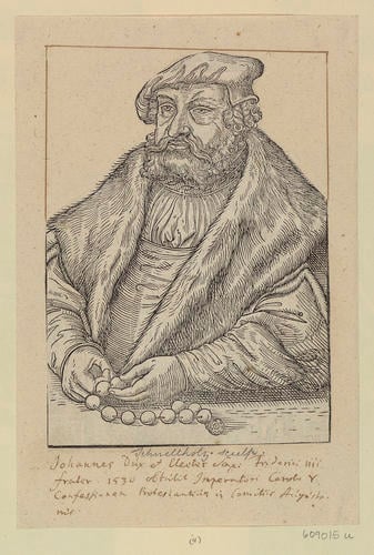 Lucas Cranach the Younger (1515-86) - [John the Constant, Elector of ...