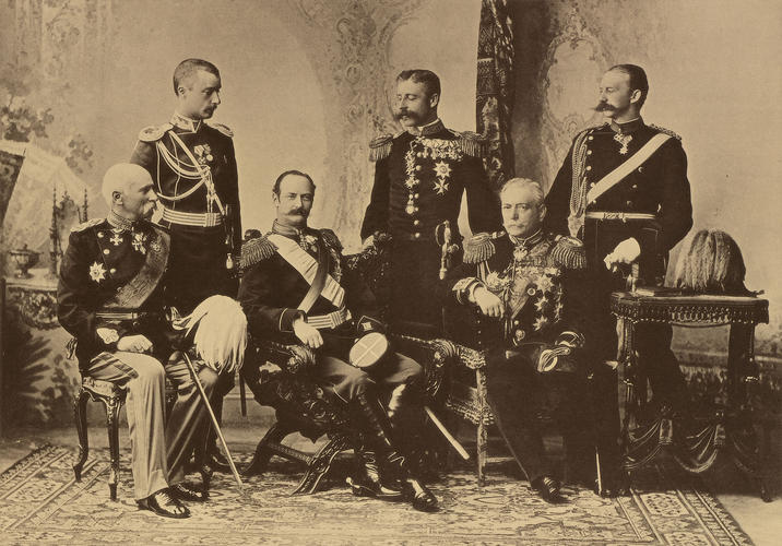 Representatives of Denmark at the coronation of Nicholas II, Emperor of Russia Representatives of Denmark at the coronation of Nicholas II, Emperor of Russia