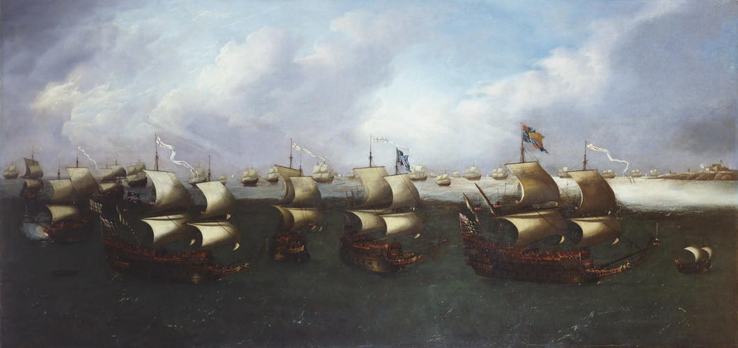 The Return of the Fleet with Charles I (1600-1649), when Prince of Wales in 1623 The Return of the Fleet with Charles I (1600-1649), when Prince of Wales in 1623