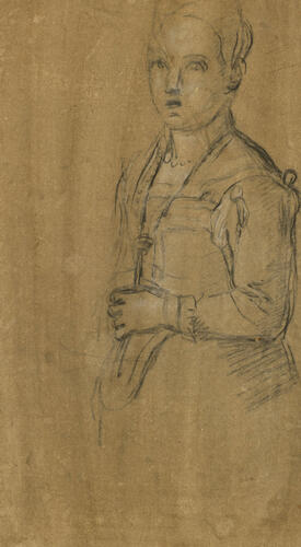 A portrait of a woman