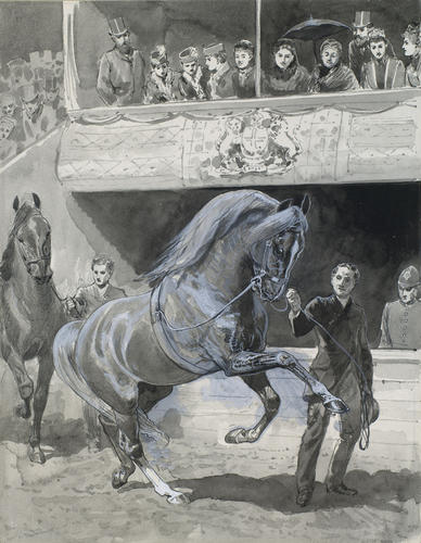 Visit to the Horse Show at Islington, 5 March 1891