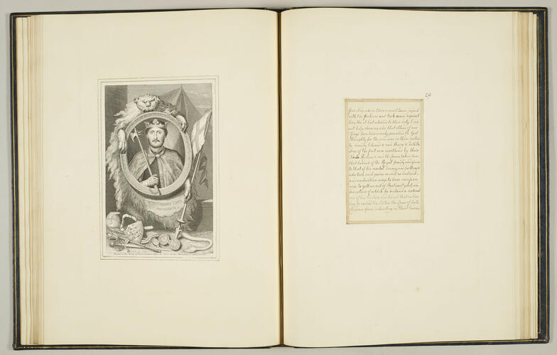 Copy of a manuscript in the Prince Regents possession, found in the Stuart papers / transcribed by Her Majesty Queen Charlotte in her own handwriting. anno domini 1812 Copy of a manuscript in the Prince Regents possession, found in the Stuart papers / transcribed by Her Majesty Queen Charlotte in her own handwriting. anno domini 1812