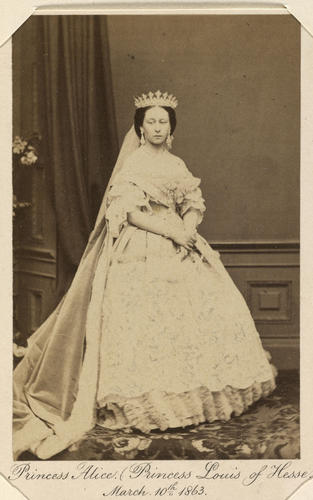 Princess Alice, Grand Duchess of Hesse and by Rhine (1843-1878), when Princess Louis of Hesse and by Rhine Princess Alice, Grand Duchess of Hesse and by Rhine (1843-1878), when Princess Louis of Hesse and by Rhine