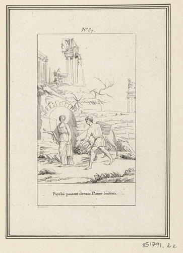 Master: Musee des Monuments Francais. Description des Vitraux Anciens et Modernes [. . . ]; ornee de gravures, et notamment de celles de la Fable de Cupidon and Psyche, d'apres les dessins de Raphael.