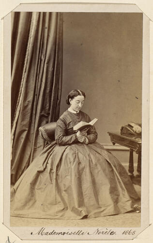 Mademoiselle Norele. 1865. [Royal Household Portraits. Volume 55. ]