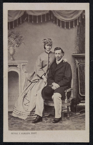 Princess Dagmar of Denmark and Tsarevich Nicholas Alexandrovitch