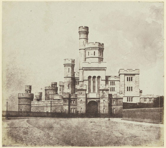 East Front of New Jail [Calotype Specimens]