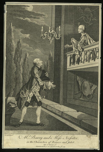 Mr Barry and Miss Nossiter in the Characters of Romeo and Juliet