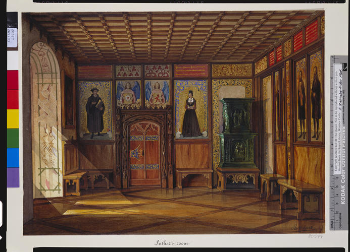 The Veste Coburg: the sitting-room of Martin Luther