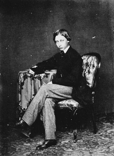Portrait photograph of Albert Edward, Prince of Wales (1841-1910), Rome, 1859