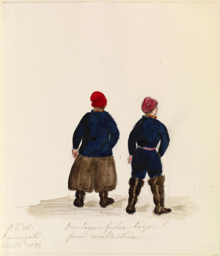 Master: H. R. H. THE PRINCESS VICTORIA SKETCHES VOL.
Item: Boulogne fisher-boys