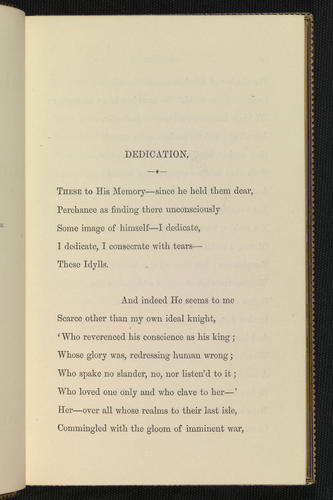 Idylls of the king / by Alfred Tennyson Idylls of the king / by Alfred Tennyson