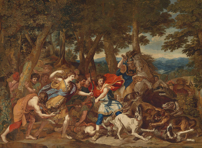 Master: Atalanta and Meleager hunting the Calydonian Boar
Item: The Hunt Master: Atalanta and Meleager hunting the Calydonian Boar
Item: The Hunt