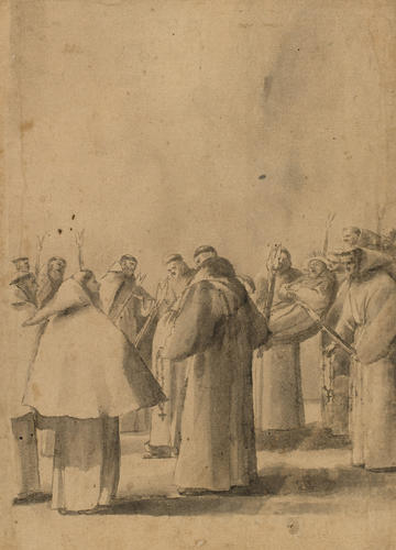 The Burial of a Carthusian Saint The Burial of a Carthusian Saint