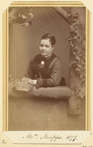 Mrs Phipps. 1877. [Royal Household Portraits. Volume 55. ]